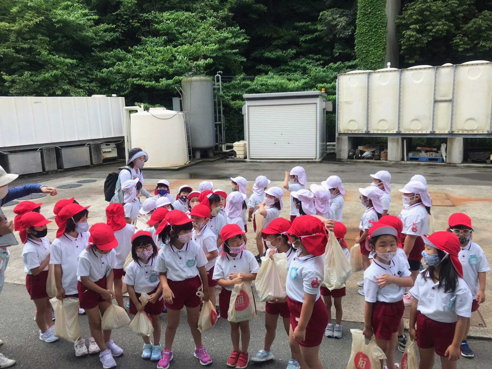 和田幼稚園の園児たちが遊びに！！